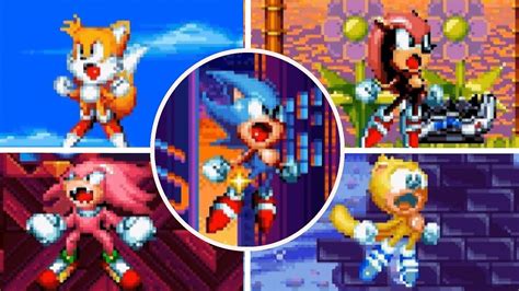 Sonic Mania Plus All Super Forms Youtube