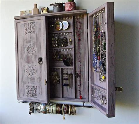 This Is A Jewelry Organizer Cabinet Designed And Crafted By Me