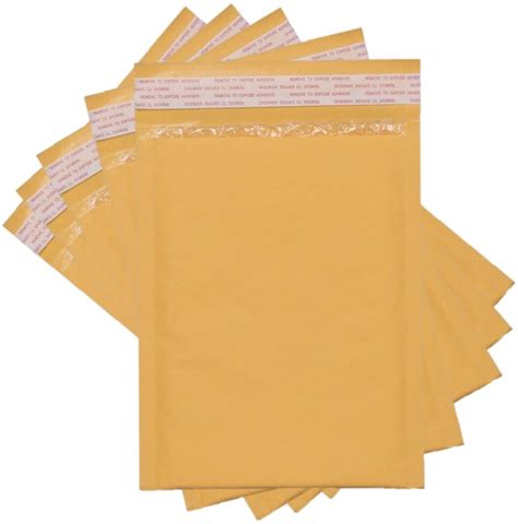 Sales4less 5 105x16 Inches Kraft Bubble Mailers Shipping Padded