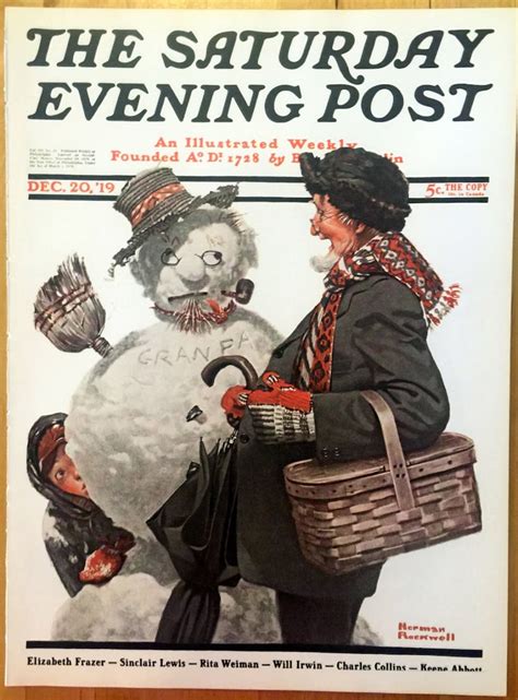 Norman Rockwell Saturday Evening Post Cover Fine Art Poster Etsy