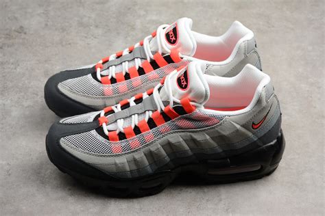 Originally hired as a corporate architect designing office spaces, showrooms, and stores, hatfield was asked to become a part of the shoe design team. Nike Air Max 95 White/Solar Red-Neutral Grey Men's Running ...