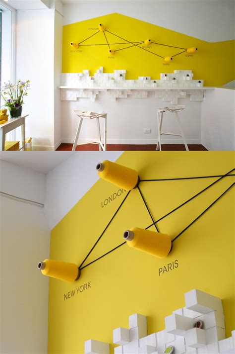 44 Yellow Feature Wall Interior Design Ideas