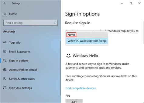 How To Remove Login Password On Windows 10 Iwingeek Disable In
