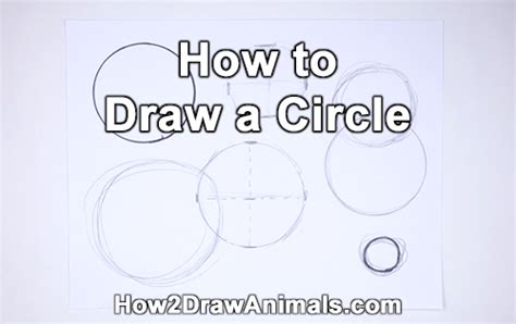 For that, draw two circles with some space between them. How to Draw a Circle (Four Different Ways)