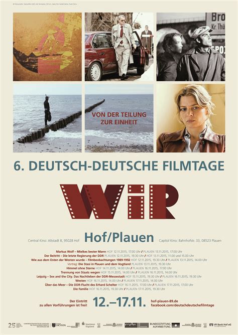 Bank plauen ✉ adresse ☎ telefonnummer ⌚ öffnungszeiten. 6. Deutsch-Deutsche Filmtage - 30 Jahre deutsche Einheit