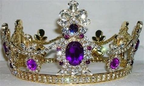 Beautiful Purple Crown Royal Jewels Royal Crown Jewels Royal Jewelry