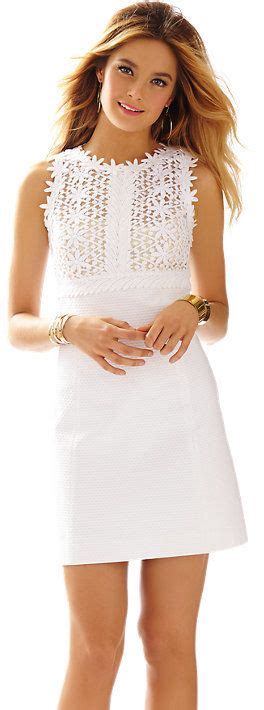 Lilly Pulitzer Breakers Lace Top Shift Dress Shift Dress White Dresses For Women Lilly