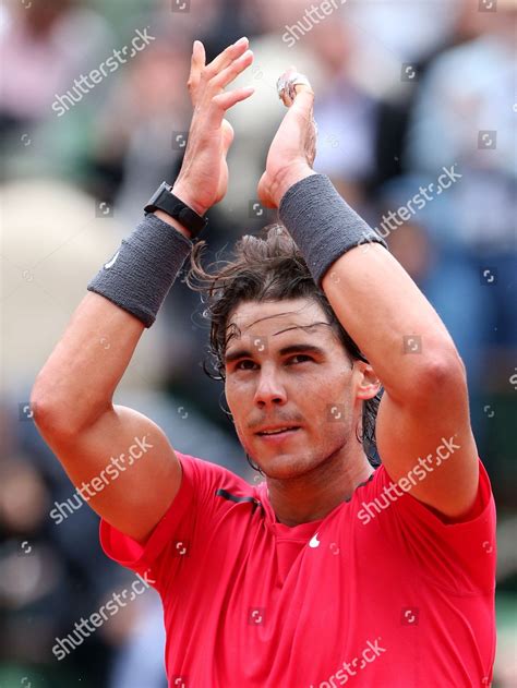 Rafael Nadal Spain Celebrates Winning His Editorial Stock Photo Stock
