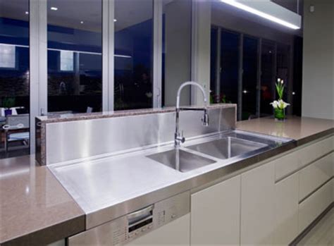 It is a radiant choice for a versatile sink. Custom Kitchen Sink Design Brisbane Photo : Interiors by ...