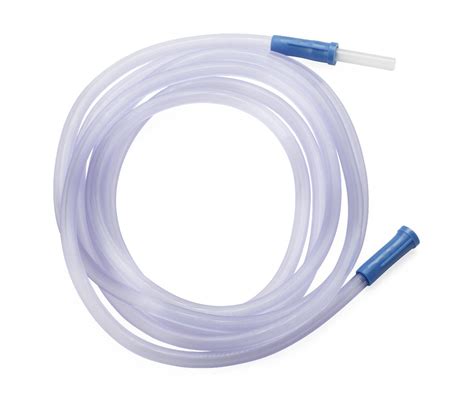 Suction Connecting Tubing Ribbed Connector 14″x120″ Length Sterile