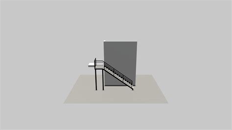 schody download free 3d model by prostair pl [35c6778] sketchfab