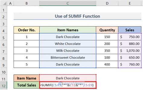 How To Sum If Cell Contains Text In Another Cell In Excel