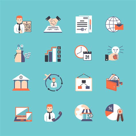 Business Icon Set Download Free Vectors Clipart Graphics And Vector Art