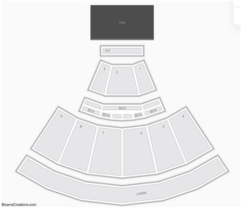 Keybank Pavilion Seating Chart Concert