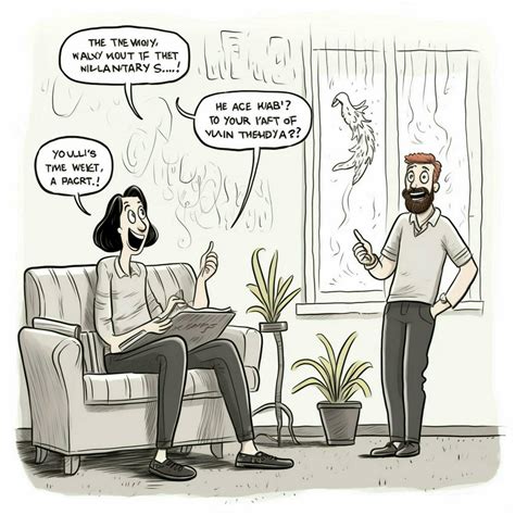 Sketch A Comic Strip That Captures The Humor And Quirks Of