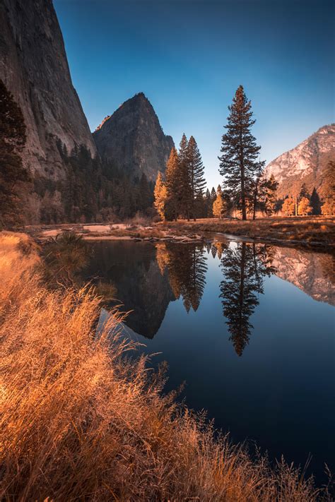 Reflection perfect, Yosemite [1080x1920] - Nature/Landscape Pictures
