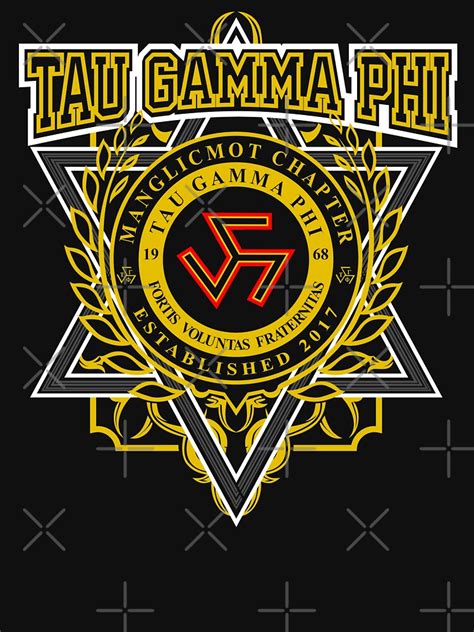 Tau Gamma Phi Manglicmot Chapter T Shirt For Sale By Benny0291