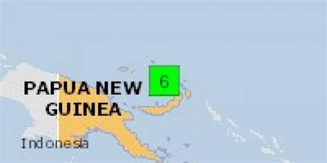 Terremoto Papua Nuova Guinea Scossa Di Magnitudo 6 A Kavieng Tutti I