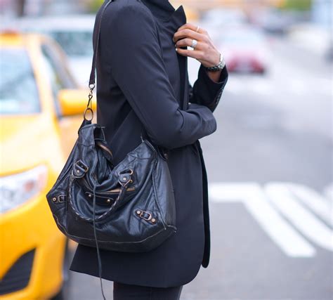 Black balenciaga bags first surfaced on chictopia's streetstyle gallery in summer 2008 seen on loma linda blogger fashionispoison. That First Designer Handbag - Where Did U Get That