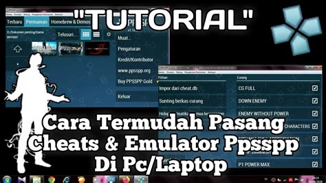 Everyone can do it within few minutes. Tutorial Cara Termudah Pasang Cheats Semua Game Dan ...