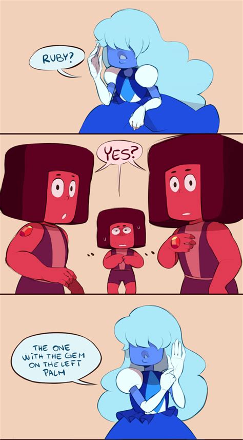 Beach City Bugle Drawing Things Out 199 It S All Ruby And Sapphire Edition Sapphire Steven
