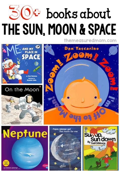 30 Fabulous Books To Read For A Space Theme The Measured Mom