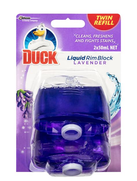 liquid rim block duck® toilet products