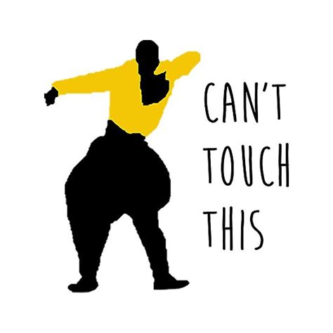 Music video by mc hammer performing u can't touch this. "Can not touch this - MC Hammer" Poster by azria | Redbubble