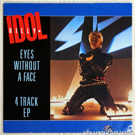Billy Idol ‎ Eyes Without A Face 1984 Vinyl 12 Ep 45 Rpm