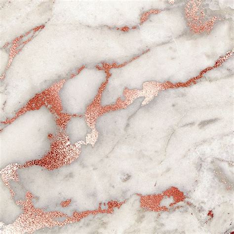 Marble with rose quartz glossy background. Rose gold marble 5 by Suzanne Carter | Rose gold ...