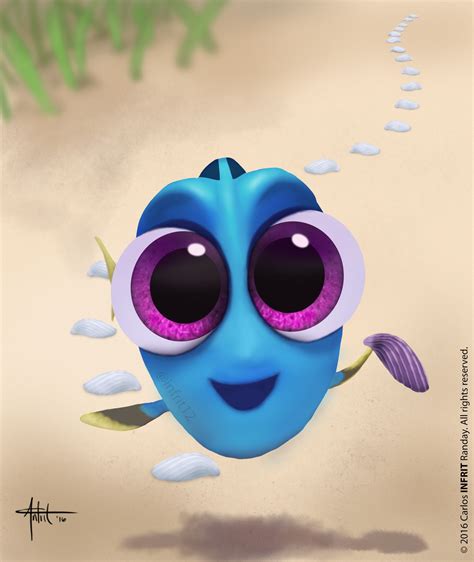 Cute Baby Dory Wallpaper Iphone Baby Dory Disney Drawings Disney