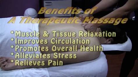 Health Benefits Of Therapeutic Massage Therapy Book A Massage Today