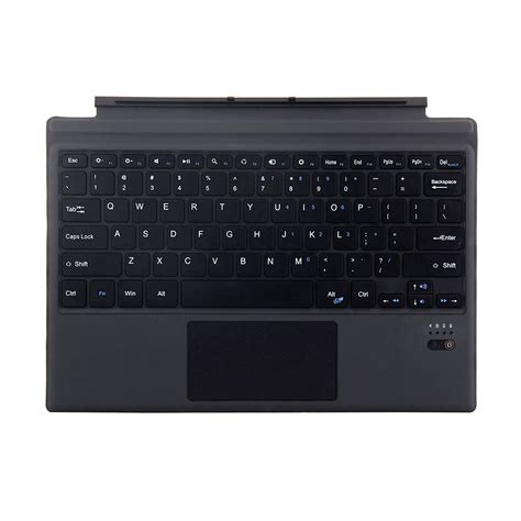 For Microsoft Surface Pro 4 5 6 7 Go 10 Slim Backlit Wireless Keyboard