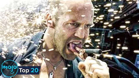 Top 20 Badass Jason Statham Moments Youtube