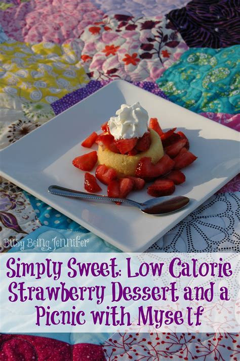 Amazing american pancakes for breakfasts or desserts. Simply Sweet: Low Calorie Strawberry Dessert and a Picnic ...
