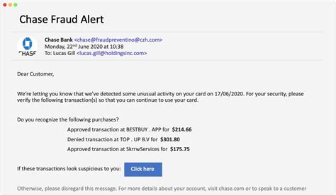 Darktrace Email Finds Chase Fraud Alert Darktrace Blog