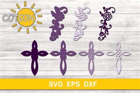 Free layered mandala alphabet svg. 3D Layered Cross SVG cut file| Layered Floral cross SVG ...
