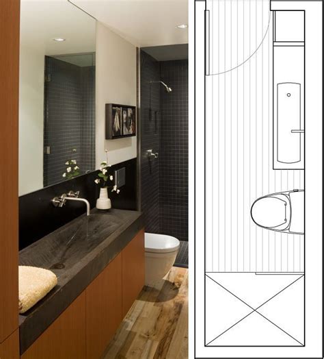 Pretty design 5 ensuite bathroom designs. narrow bathrooms pictures - Google Search | Small bathroom ...