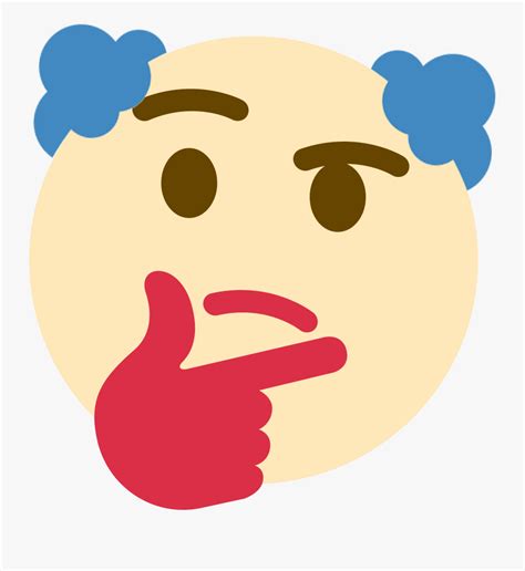 Thinking Emoji Clip Art Free Transparent Clipart Clipartkey