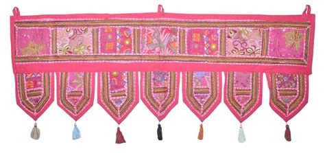 Handmade Vintage Indian Door Hangings Toran Bohemian Cotton Etsy