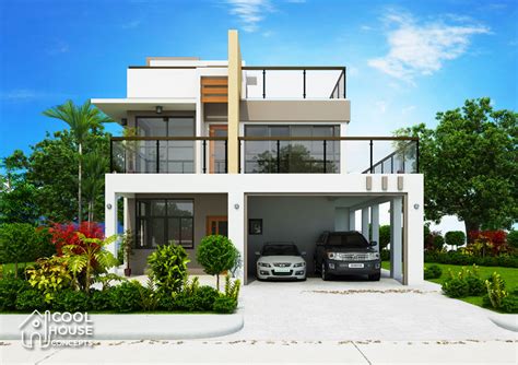 The Perfect Size Modern Three Bedroom Bungalow House Design Cool