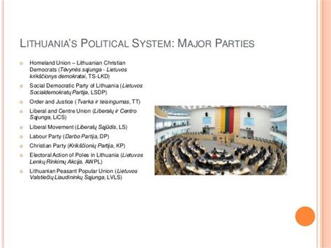 Politics Of Lithuania