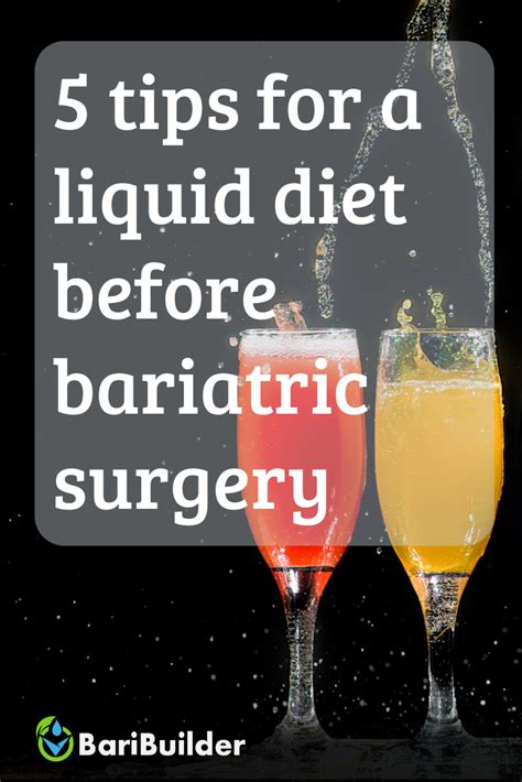 Liquid Diet Before Bariatric Surgery Liquid Diet Bariatric Surgery