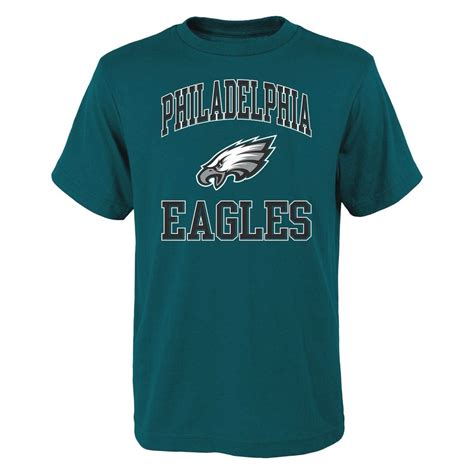 Outerstuff Philadelphia Eagles Youth Nfl Ovation Short Sleeve T Shirt
