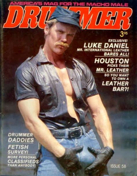 Drummer Magazine Issue 58 Drummer Men Leather