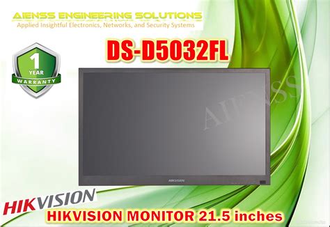 Ds D5032fl Hikvision Monitor 32 Inches Cctv Monitor Lazada Ph