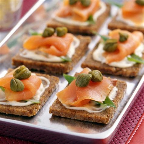 Recipe Collections Food Food Recipes Smoked Salmon Canapes