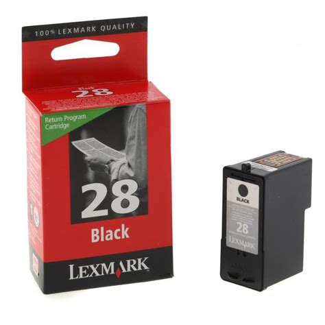 Original Lexmark 28 Black Ink Cartridge 18c1428e 18c1528e Lexmark