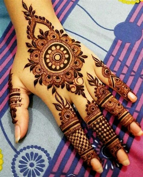 Simple Mehndi Designs For Beginners On Paper