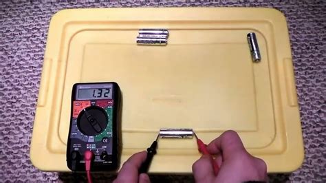 How To Test Battery With Multimeter Youtube